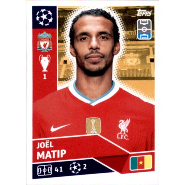 Sticker LIV8 - Joel Matip - FC Liverpool