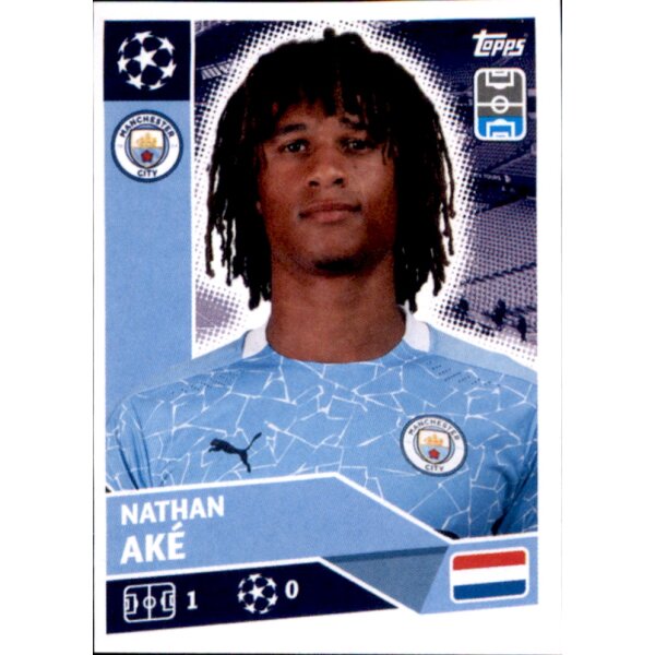 Sticker MCI8 - Nathan Ake - Manchester City