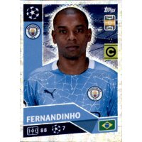 Sticker MCI11 - Fernandinho - Captain - Manchester City