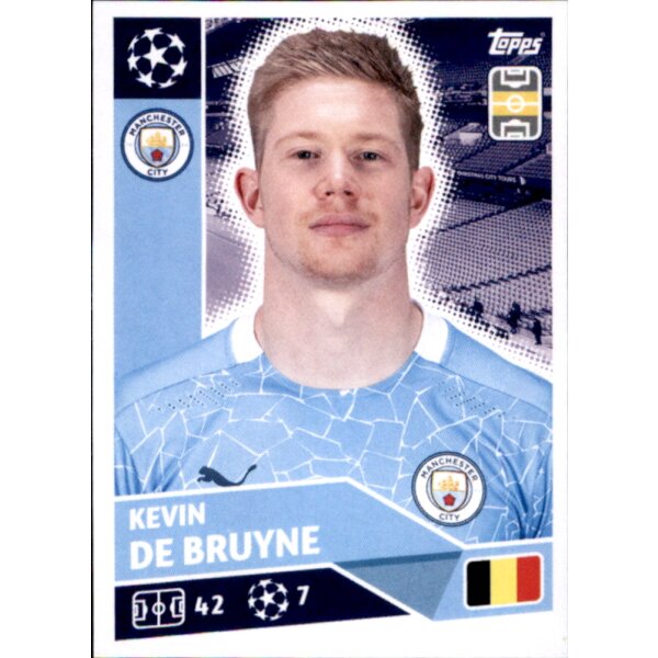 Sticker MCI12 - Kevin De Bruyne - Manchester City