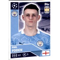 Sticker MCI14 - Phil Foden - Manchester City