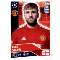 Sticker MUN7 - Luke Shaw - Manchester United