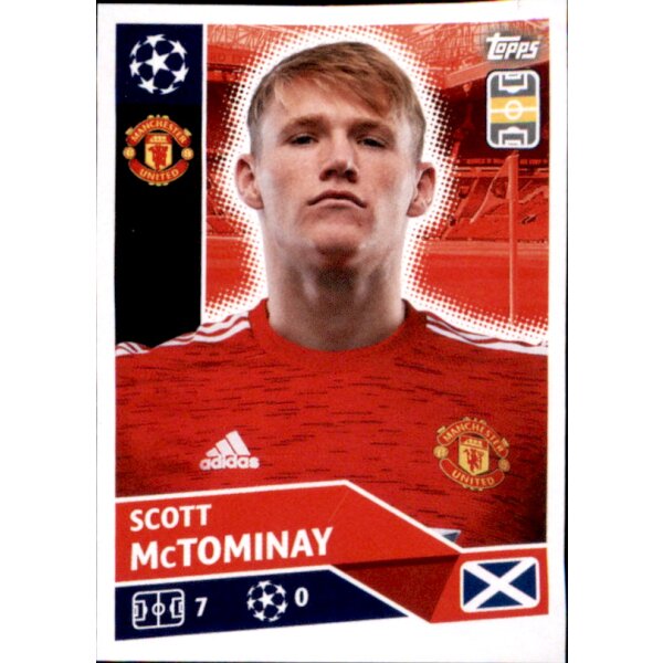 Sticker MUN9 - Scott McTominay - Manchester United