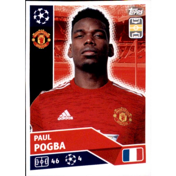 Sticker MUN12 - Paul Pogba - Manchester United