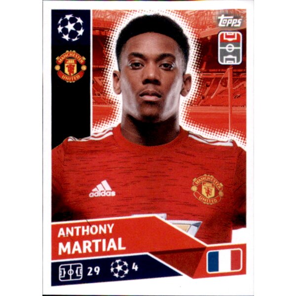 Sticker MUN17 - Anthony Martial - Manchester United