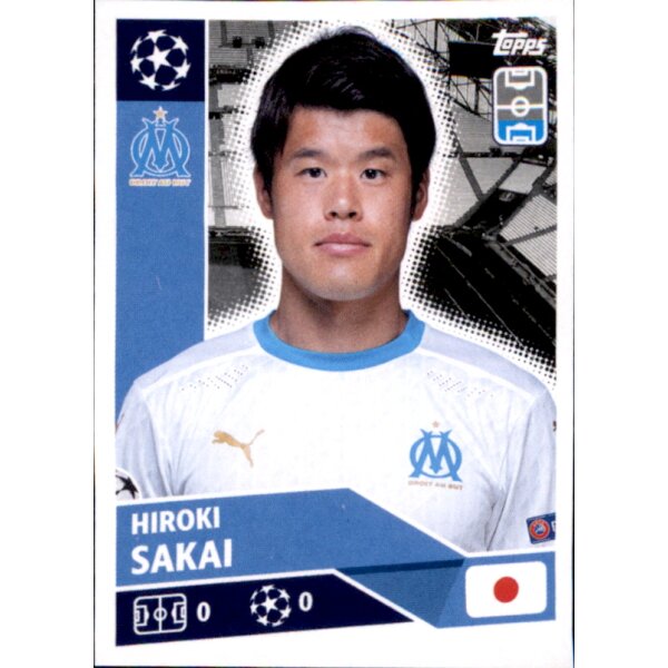 Sticker OLM4 - Hiroki Sakai - Olympique Marseille