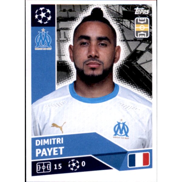 Sticker OLM13 - Dimitri Payet - Olympique Marseille