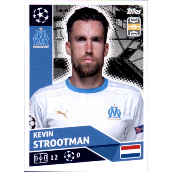 Sticker OLM14 - Kevin Strootman - Olympique Marseille