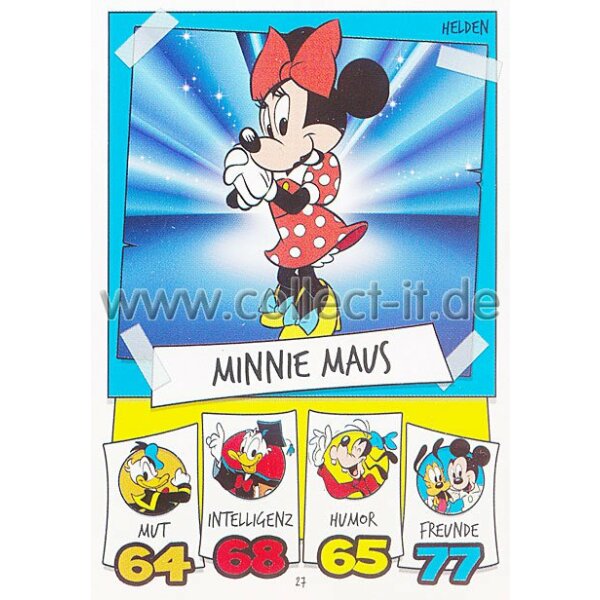 DS-027 - Minnie Maus - Topps Disney Duck Stars