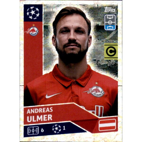 Sticker POF40 - Andreas Ulmer (Captain) - FC Salzburg