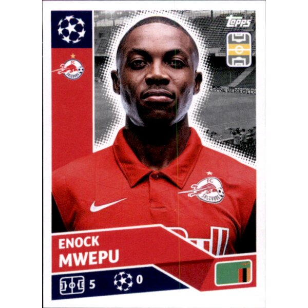 Sticker POF41 - Enock Mwepu - FC Salzburg