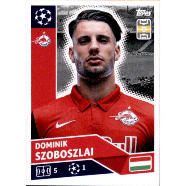 Sticker POF44 - Dominik Szoboszlai - FC Salzburg