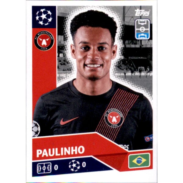 Sticker POF53 - Paulinho - FC Midtjylland