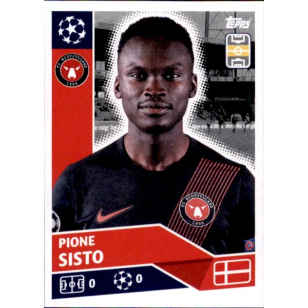 Sticker POF62 - Pione Sisto - FC Midtjylland