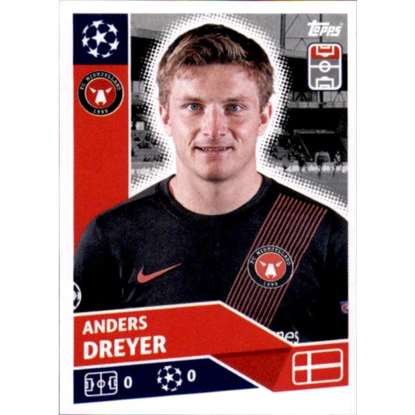 Sticker POF63 - Anders Dreyer - FC Midtjylland