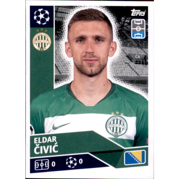 Sticker POF84 - Eldar Civic - Ferencvarosi TC