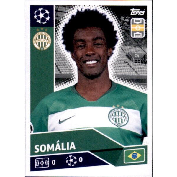 Sticker POF92 - Somalia - Ferencvarosi TC
