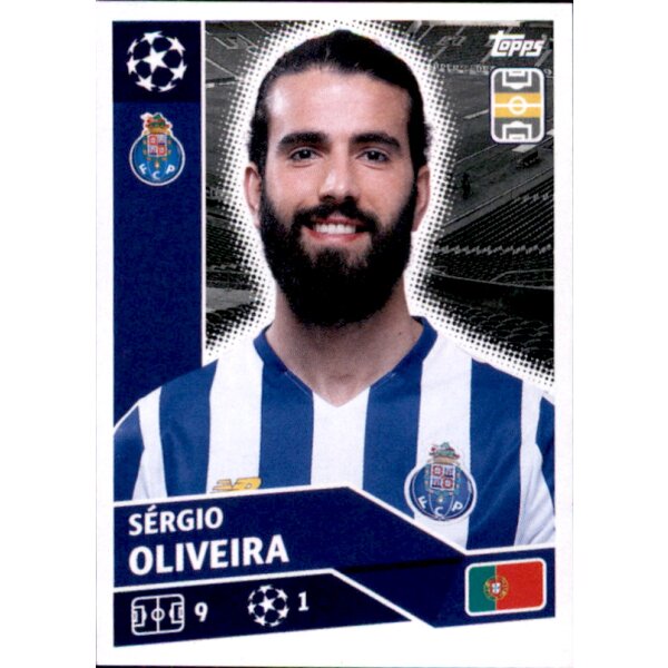 Sticker POR11 - Sergio Oliveira - FC Porto