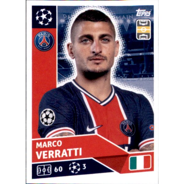 Sticker PSG12 - Marco Verratti - Paris St. Germain