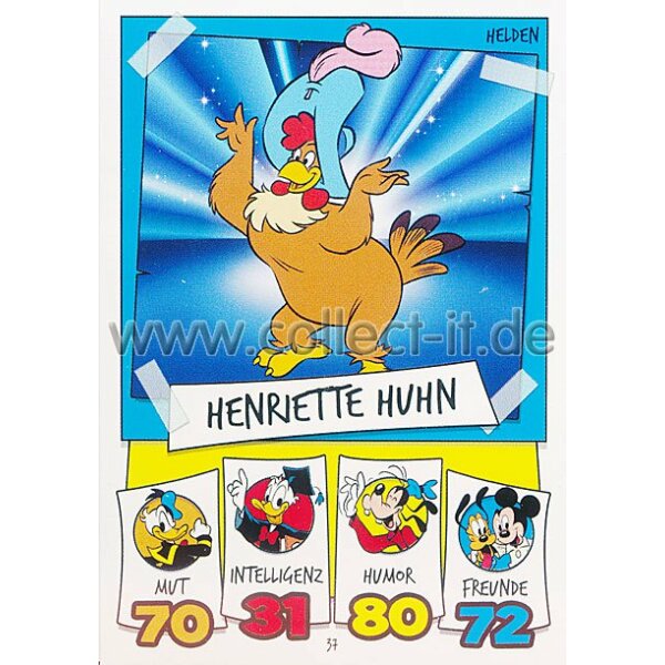 DS-037 - Henriette Huhn - Topps Disney Duck Stars