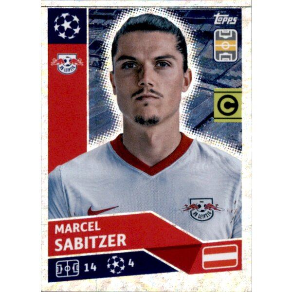 Sticker RBL13 - Marcel Sabitzer - Captain - RB Leipzig