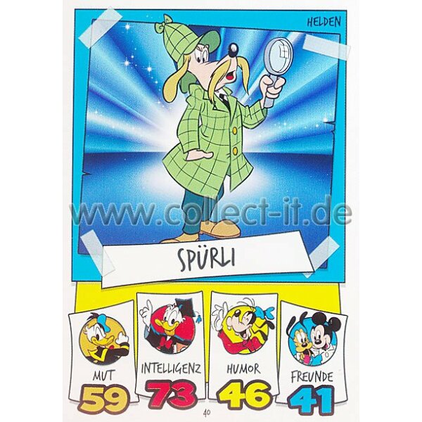 DS-040 - Spürli - Topps Disney Duck Stars