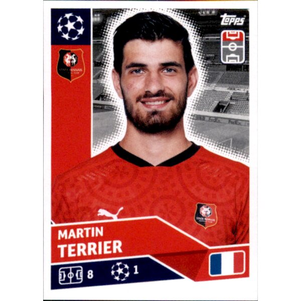 Sticker REN17 - Martin Terrier - Stade Rennais FC