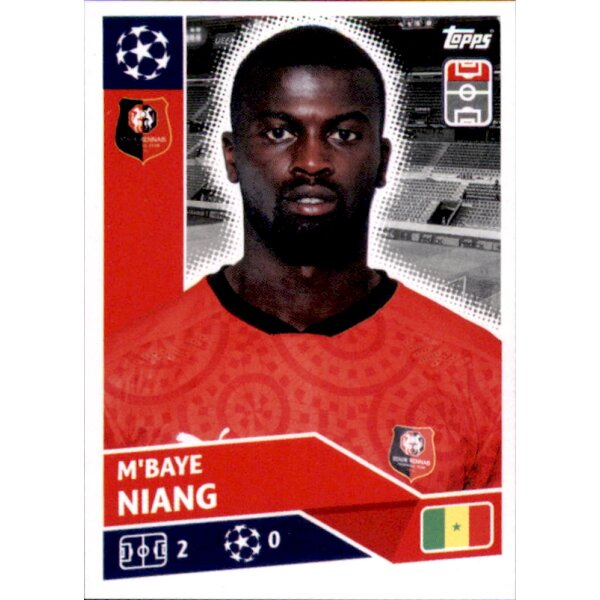 Sticker REN18 - MBaye Niang - Stade Rennais FC