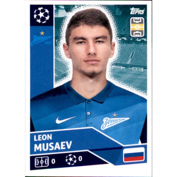 Sticker ZSP9 - Leon Musaev - FC Zenit St. Petersburg