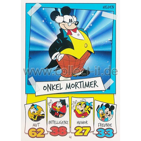 DS-064 - Onkel Mortimer - Topps Disney Duck Stars