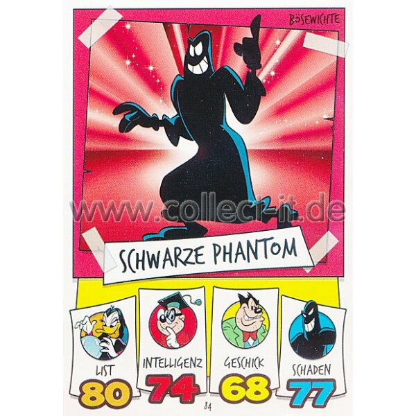 DS-084 - Schwarze Phantom - Topps Disney Duck Stars