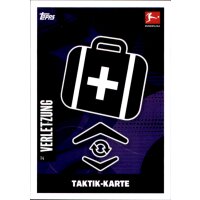 T4 - Verletzung - Taktik Karte - 2020/2021