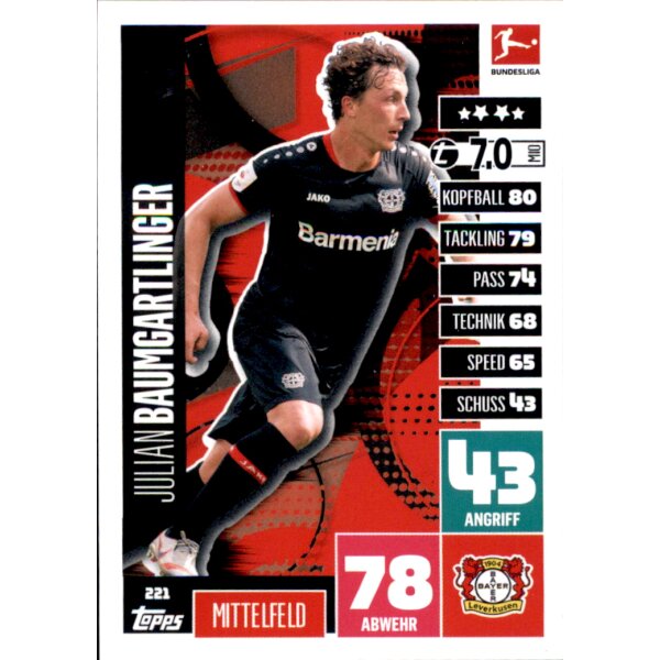 221 - Julian Baumgartlinger  - 2020/2021