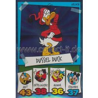 DS-148 - Dussel Duck - Foil - Topps Disney Duck Stars