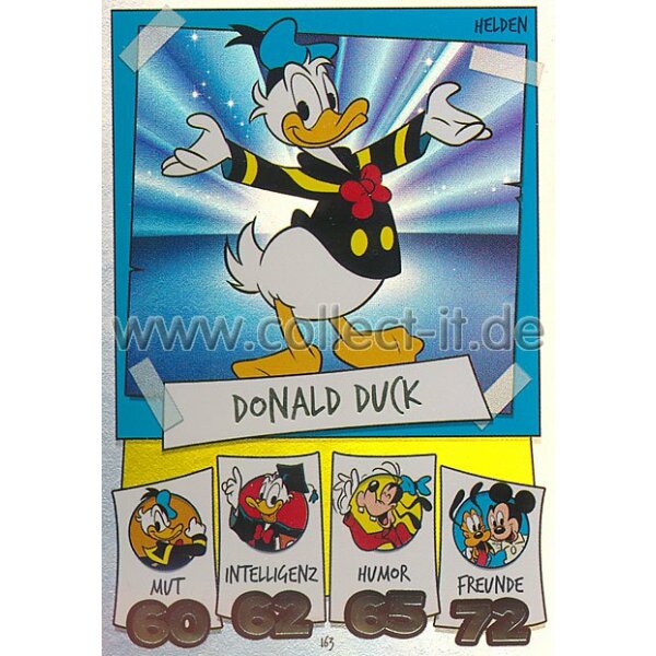 DS-163 - Donald Duck - Rainbow-Foil - Topps Disney Duck Stars