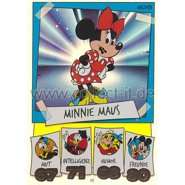 DS-165 - Minnie Maus - Rainbow-Foil - Topps Disney Duck Stars