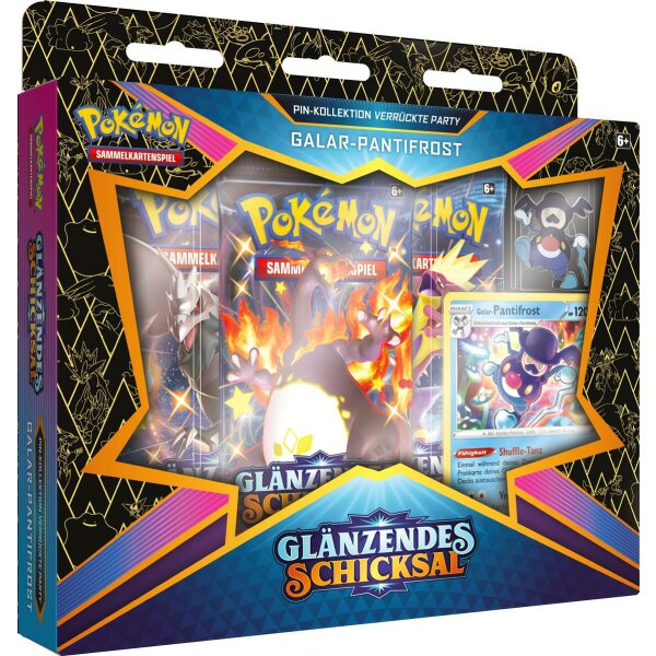 Pokemon - Glänzendes Schicksal - Galar-Pantifrost Pin Kollektion - Deutsch