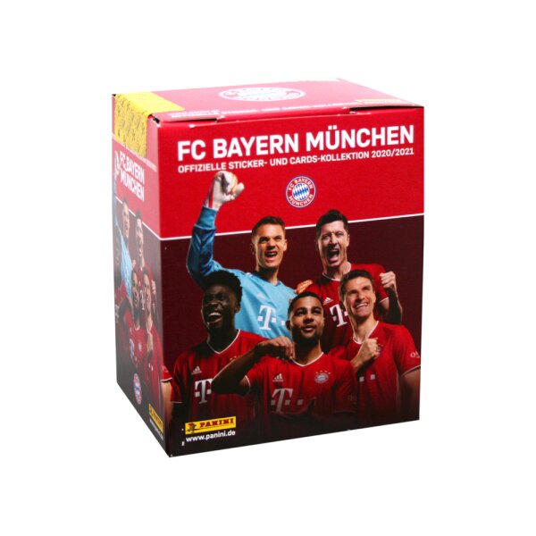 Panini - FC Bayern München - Sticker- und Cards-Kollektion 2020/2021 - 1 Display (36 Tüten)