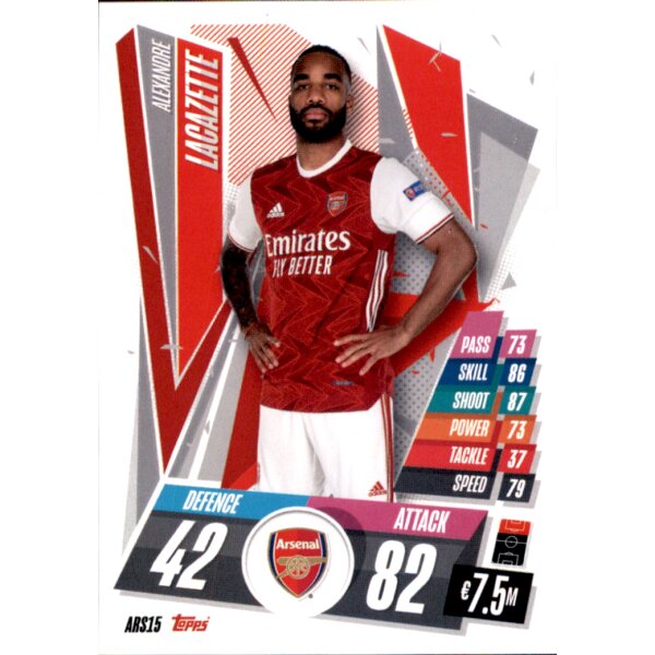 ARS15 - Alexandre Lacazette - Basis Karte - 2020/2021