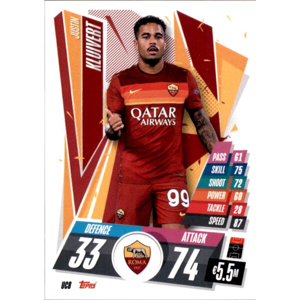 UC08 - Justin Kluivert - Basis Karte - 2020/2021