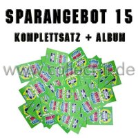 FA2 - Spar 15 - Komplettsatz ALLE 240 Karten+Sammelalbum...