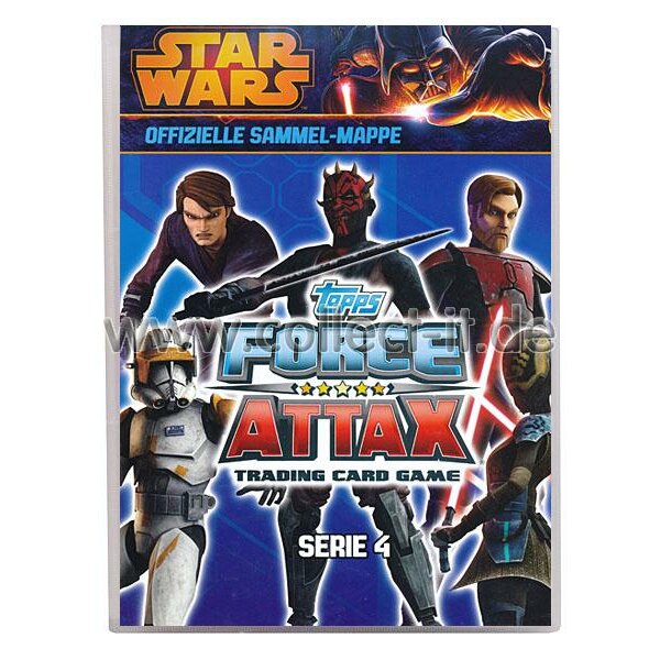 FA4 - Force Attax - Serie 4 - Sammelmappe - DEUTSCH - OHNE Karten