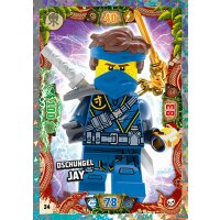 34 - Dschungel Jay - Helden Karte - Serie 6