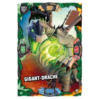 82 - Gigant-Drache - Schurken Karte - Serie 6