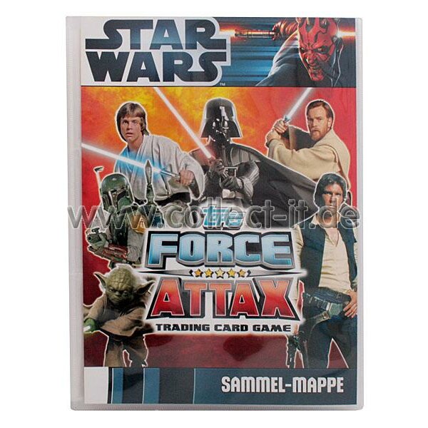 FAMOV1 - Force Attax - Movie Cards - Sammelmappe OHNE Karten - DEUTSCH - Star Wars