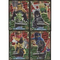 LEGO Ninjago - Serie 6 Trading Cards - 4 verschiedene...