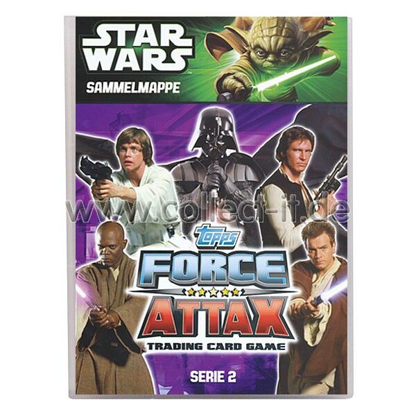 FAMOV2 - Force Attax - Movie Cards - Serie 2 - 1 Sammelmappe - DEUTSCH - OHNE Karten