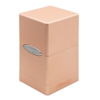 UP - Rose Gold Satin Tower Deck Box