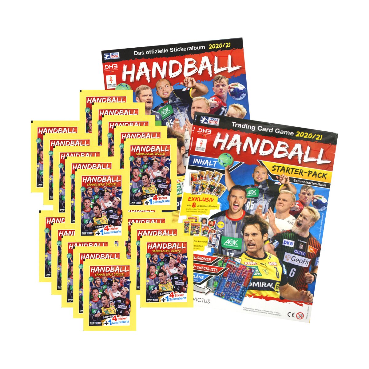 Handball Bundesliga 2020/21 Hybrid 1 Album Sammelsticker 