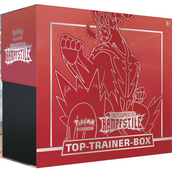 Pokemon - SWSH05 - Top Trainer Box - Rot - Deutsch